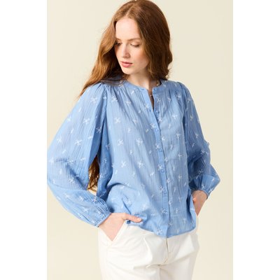 Blouse manches longues brodée BONOBO