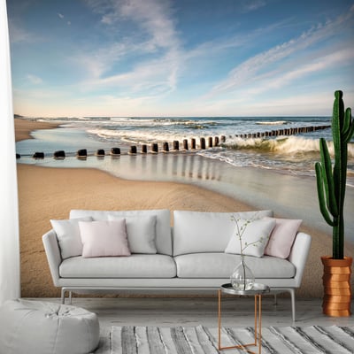 Papier peint intissé panoramique Paysage Sea Breeze EDEN