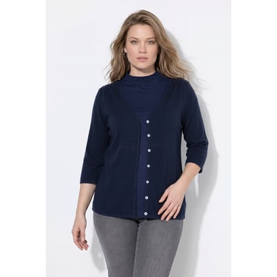 Cardigan en coton bio ULLA POPKEN