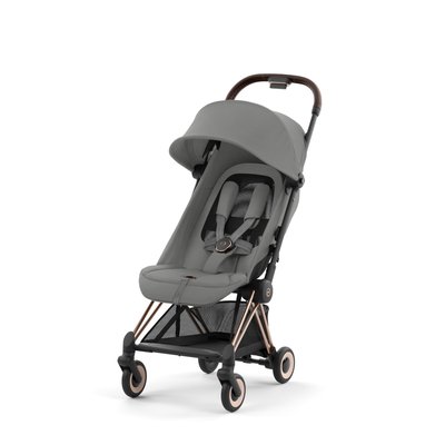 Poussette compacte Coya châssis Rosegold CYBEX