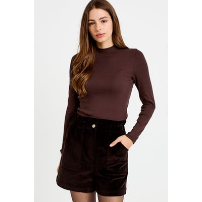 Short large en velours CACHE CACHE