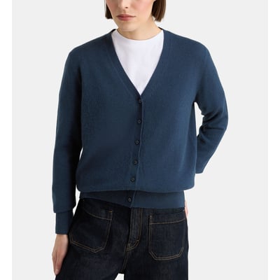Cardigan droit filao en cachemire GALERIES LAFAYETTE
