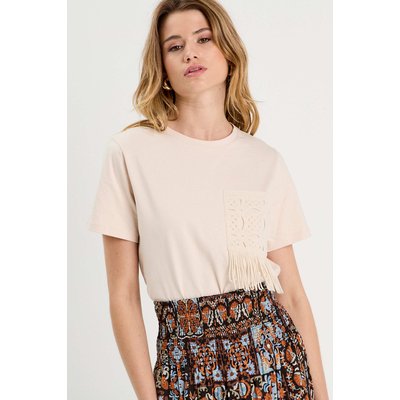 T-shirt poche effet crochet CACHE CACHE