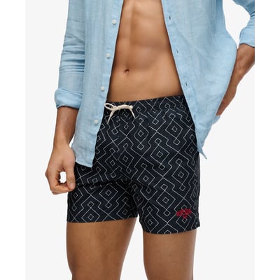 Short de bain imprimé Premium 15 pouces SUPERDRY