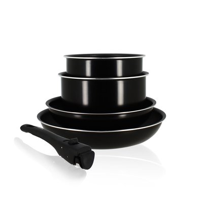 Batterie de cuisine 5 pièces en aluminium, IRIS MENASTYL