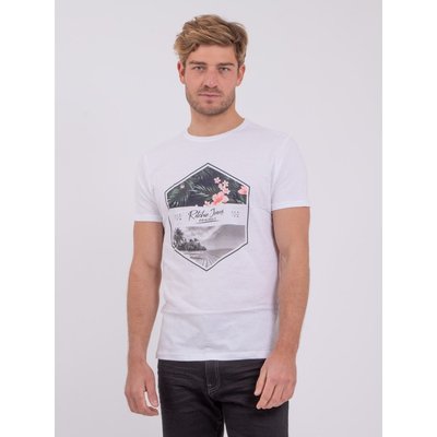 T-shirt Manches Courtes Col Rond Pur Coton Numadoc RITCHIE