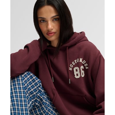 Sweat à capuche court Athletic Essential Applique SUPERDRY