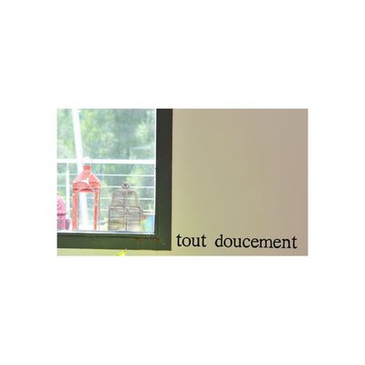 Sticker Mural Tout Doucement - Le Pré D'eau WADIGA