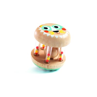 Hochet BabyShaki collection Baby blanc DJECO