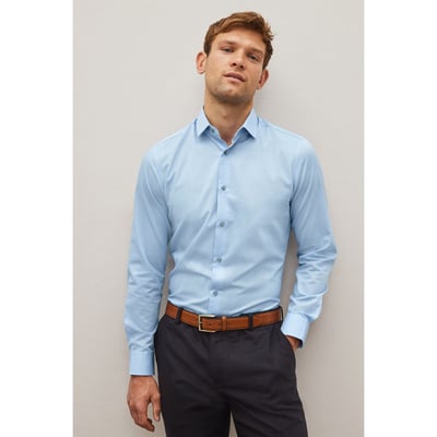Chemise slim texturée facile d'entretien NEXT