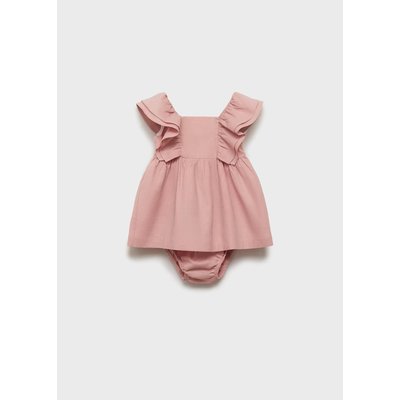 Robe et culotte lin MANGO BABY