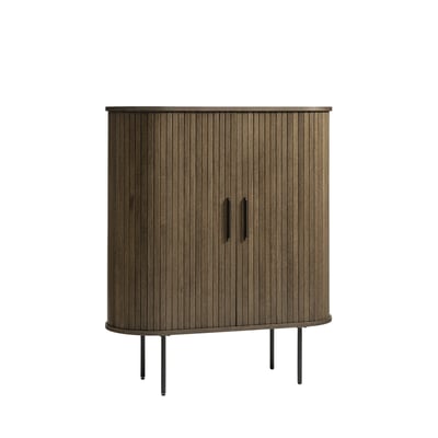 Buffet haut 2 portes - Bois - ALBA MAISON AUBERTIN
