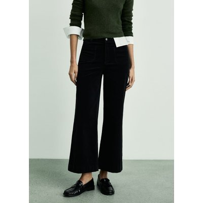 Pantalon Catherin style jupe-culotte velours côtelé MANGO