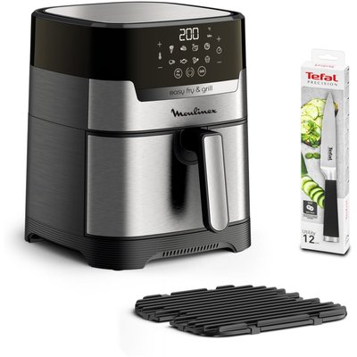 Friteuse sans huile Easy Fry and Grill+Couteau Tefal YY5138FB MOULINEX