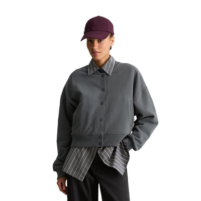 Veste college courte en molleton en coton bio tout doux MARC O’POLO DENIM