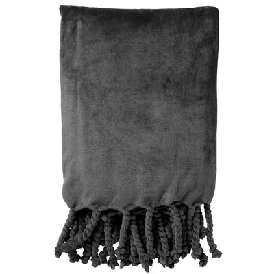 Plaid Florijn - Gris, 150x200 cm DUTCH DECOR