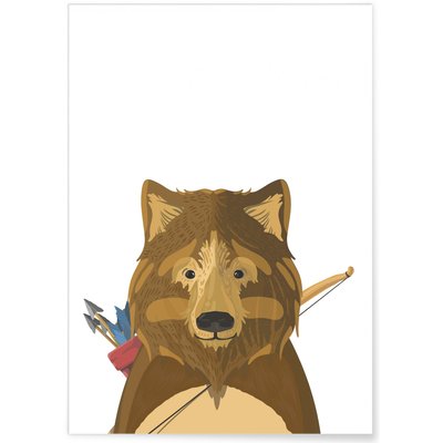 Affiche Ours L'AFFICHERIE