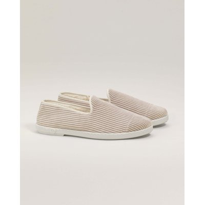 Chaussons en velours côtelé ANGARDE
