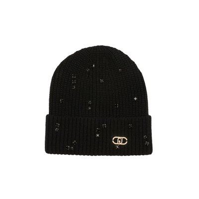 Bonnet avec strass et perles LIU JO