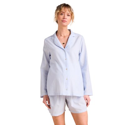 Pyjashort rayé grossesse et allaitement ENVIE DE FRAISE