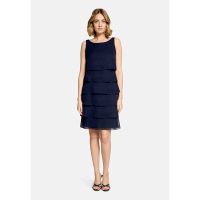 Robe de cocktail à volant VERA MONT