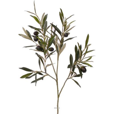Branche d olivier artificiel H 50 cm ARTIFICIELLES