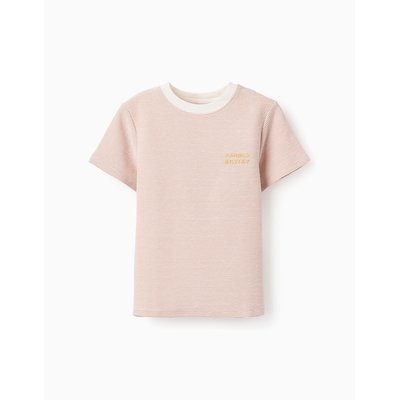 T-shirt Rayé avec Imprimé ZIPPY