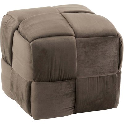 Pouf en tissu carré, Flemigton JOLIPA