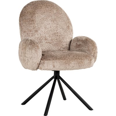 Fauteuil pivotant en fer, Jolie Sheep RECOLLECTION