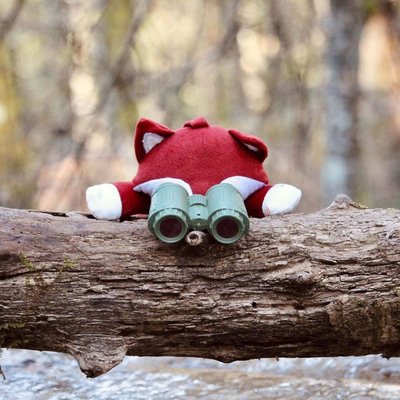 Peluche musicale Renard - Cache cache en forêt TROIS KILOS SEPT