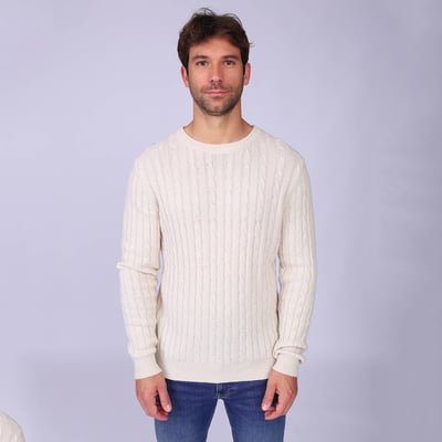 Pull torsadé Hector MISE AU GREEN