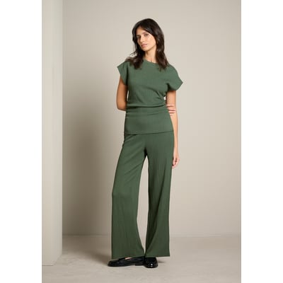 Pantalon texturé fluide LOLALIZA
