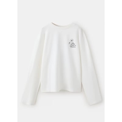 T-shirt manches longues imprimé MANGO KIDS