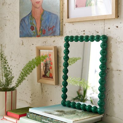 Lomia 28 x 38.6cm Lacquered Wood Mirror LA REDOUTE INTERIEURS