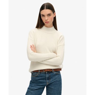 Pull laine col cheminee femme La Redoute