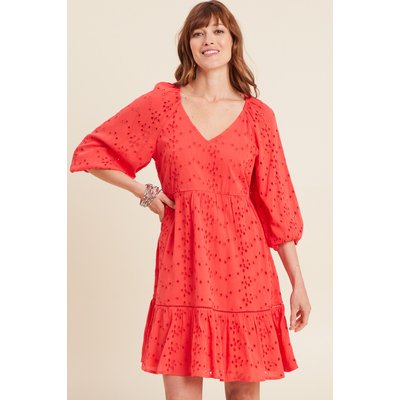 Robe courte manches 3/4 fluide BREAL