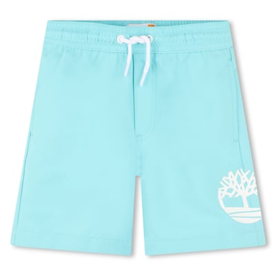 Short de bain uni avec slip TIMBERLAND