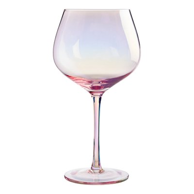 Set of 2 Pink Frosted Gin Glasses SO'HOME