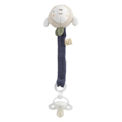 Attache -tétine en coton bio et bouclette SAUTHON