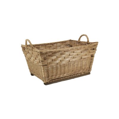 Corbeille rectangulaire en osier buff AUBRY GASPARD
