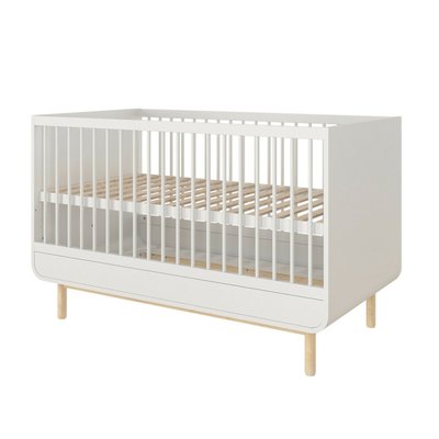 Pack lit bébé évolutif avec matelas SASHA AKITEN RETAIL