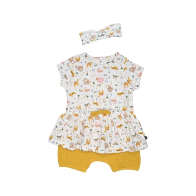 Combirobe bandeau lou naissance SUCRE D'ORGE