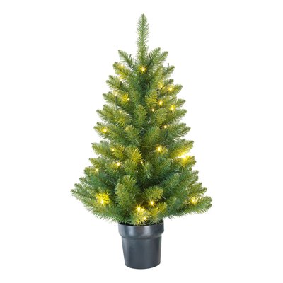 Sapin de Noël artificiel lumineux RIVERTON BLACK BOX TREES