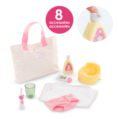 Coffret Accessoires à Langer pour poupon 30 et 36 cm COROLLE