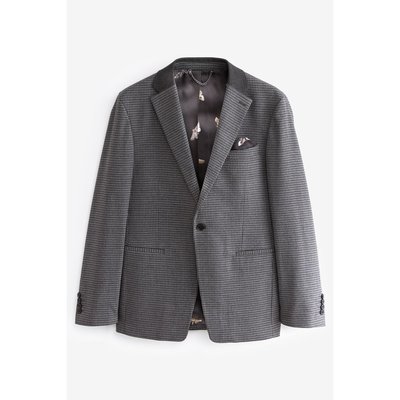 Veste de costume croisée texturée puppytooth NEXT