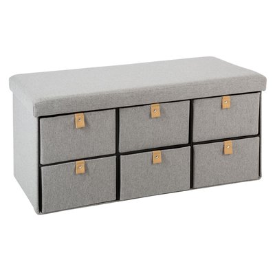 Banc d'entrée pliable Suède - L. 76 x H. 38 cm ATMOSPHERA