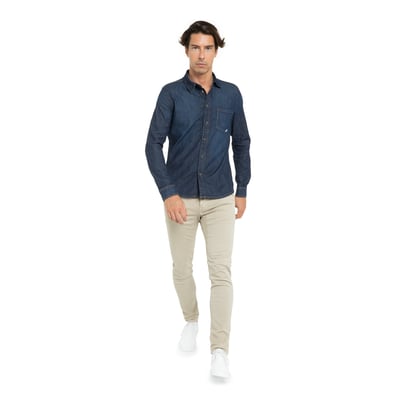 CHEMISE BLUE PULLIN