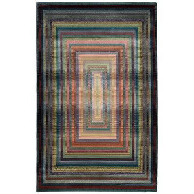 Tapis moderne tissé avec dégradé de couleurs chaudes - Gabiro THEKO