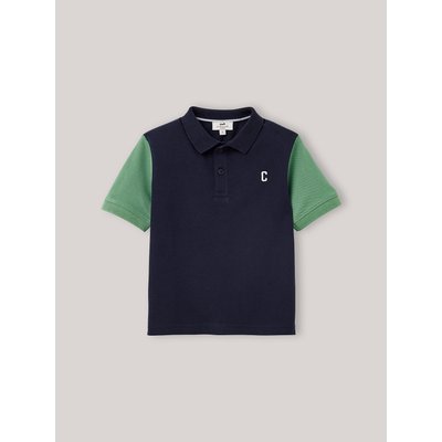 Polo en maille piquée en coton biologique CYRILLUS