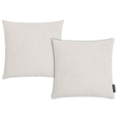 Housses de coussin velours cotelé INGA- Lot de 2 MAGMA HEIMTEX